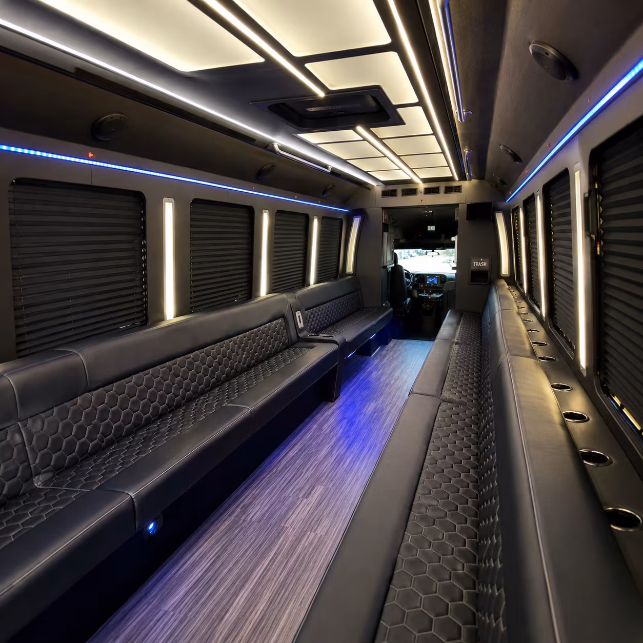 west haven party bus rentals inside